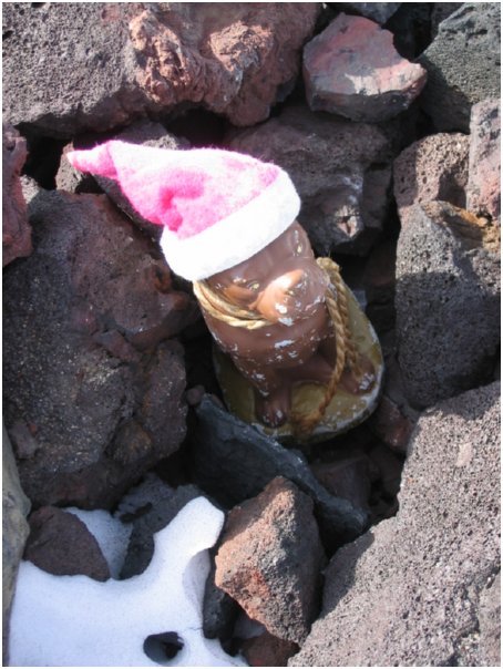 here lies the lonely dildo